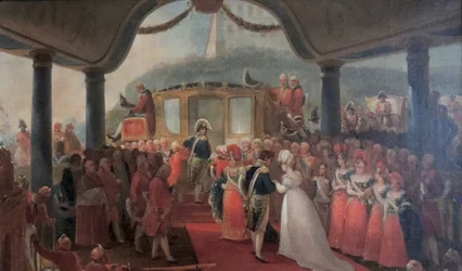 Study for the Arrival of D. Leopoldina in Brazil